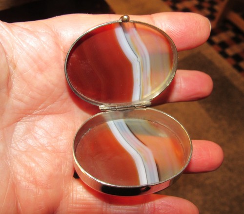 Antique silver double - antique, sided