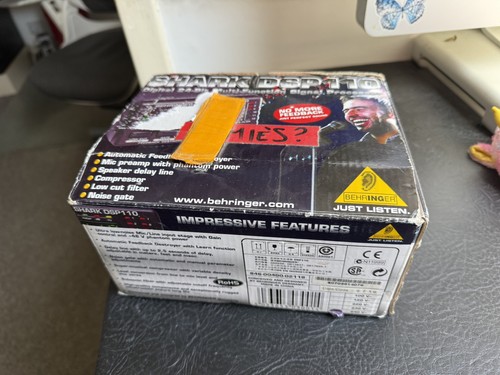 Behringer shark dsp110 - shark,