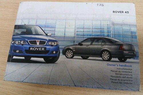 Rover owners handbook - 45,