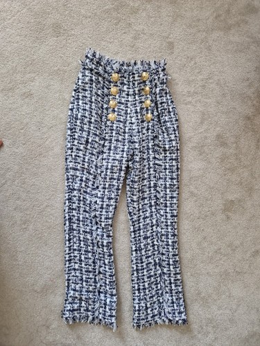 Balmain houndstooth trousers