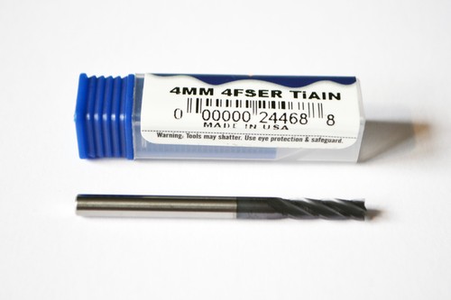 4mm carbide end - 4mm, mill