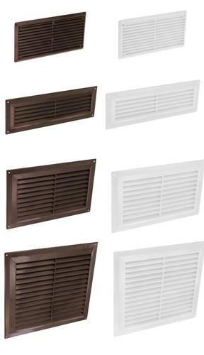 Louvred air vent - vent, cover