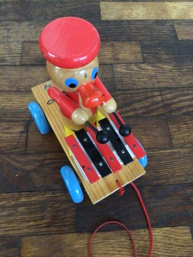 Vintage pull along toys - vintage,