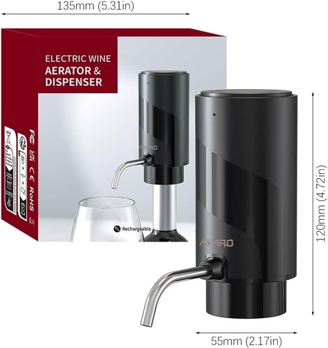 Electric aerator pourer wine - electric,