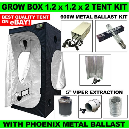 Grow box tent starter kit - starter, 1.2m