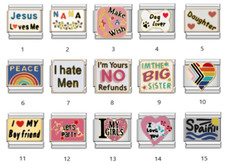 Italian Charms Bracelets Heart