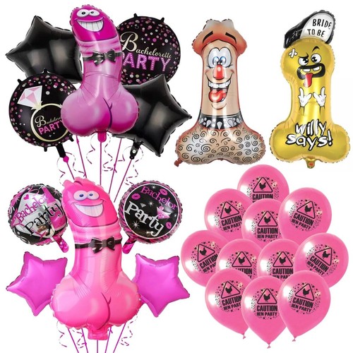Hen party balloon toy penis - party,