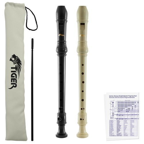 Tiger descant recorder - descant,
