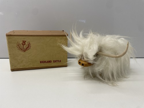 Vintage highland bull - highland,