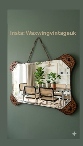 Antique art deco bevelled - deco,