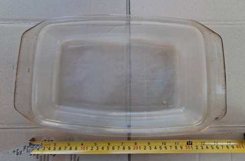 Pyrex type used marked glass - used,