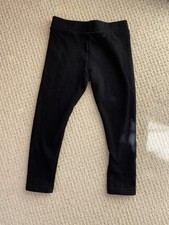 Girls Fleece Leggings Age 5-6 Years Super Warm! Good Condition