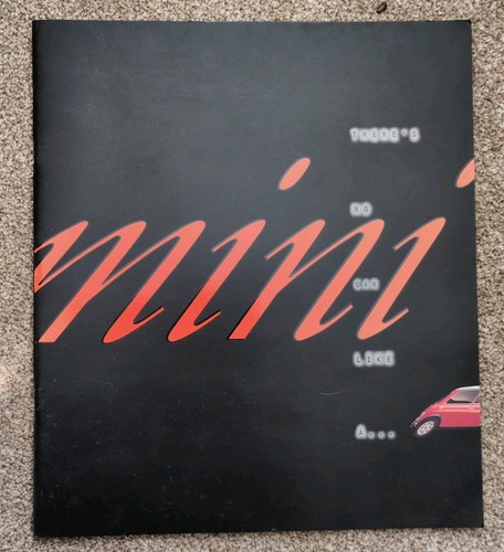 Rover mini car sales - car, brochure