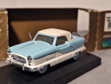 VITESSE 1:43 NASH METROPOLITAN 1959 COUPE HARD TOP - BLUE & WHITE LO25
