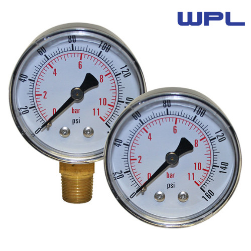 Pressure gauge 50mm - gauge, 63mm