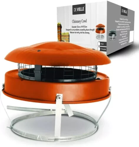 Chimney pot anti down draught - chimney,