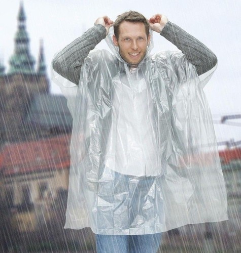 Emergency waterproof poncho - waterproof,