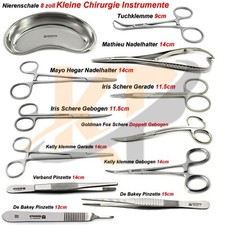 Small Surgery Needle Holder Mathieu Scalpel Handle Artery Clamp Surgical