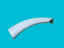 AUDI Q7 4L V12 2014 REAR WHEEL ARCH TRIM IN WHITE N/S LEFT 4L0853817D