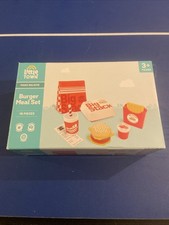 Aldi Little Town Wooden Burger