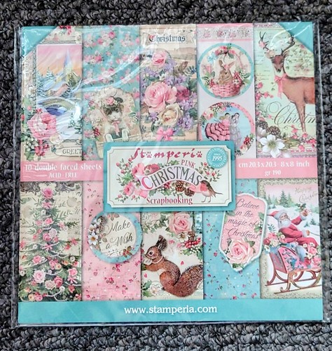 Stamperia pink christmas - stamperia,