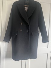 Paul Costelloe Women's Wool Black label Coat Size 12 / Medium