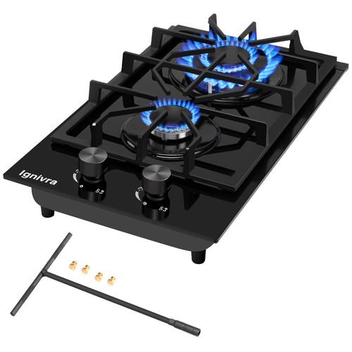 Gas hob built burner - hob, 2