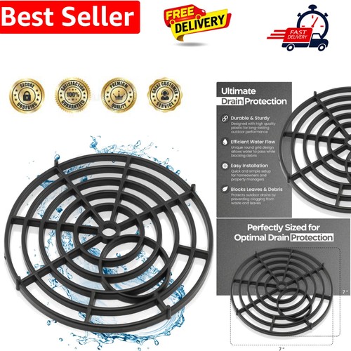 Black drain cover - cover,