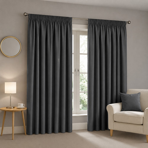 2pcs premium blackout curtains - 2pcs,