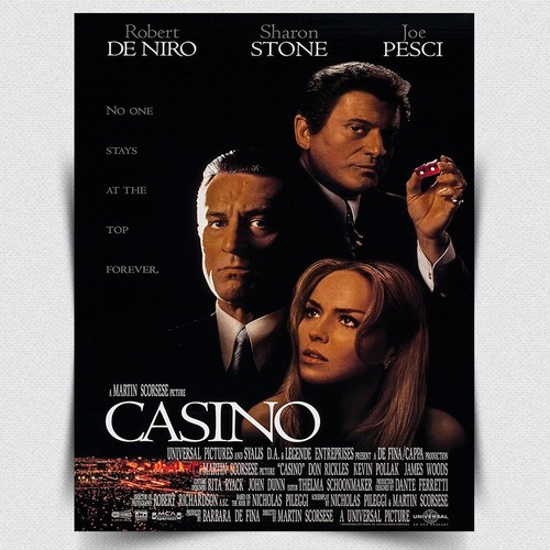 Casino 1995 metal - 1995, sign