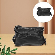 Oversize Pu Tote: Retro Black