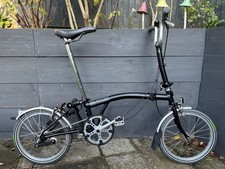 Brompton M3L folding bicycle in Satin Black - New Test Ridden Condition