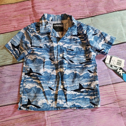 Hawk button down - hawk,