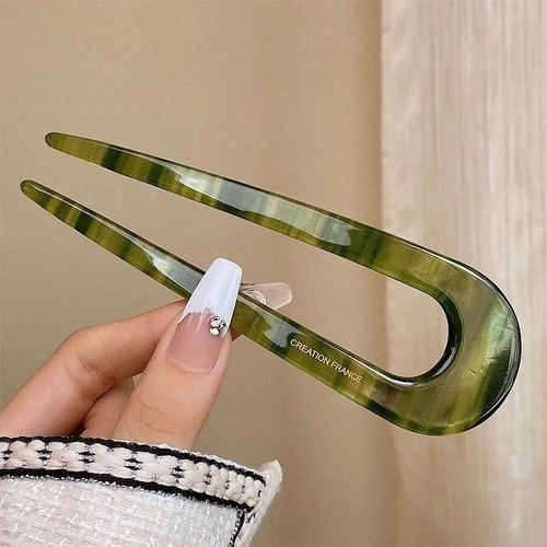 Women shaped hairpin - u,