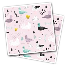 2x Vinyl Stickers Pigeon