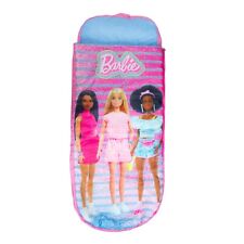 Barbie ReadyBed Inflatable Kids Air Bed & Sleeping Bag- Camping Girls Sleepovers