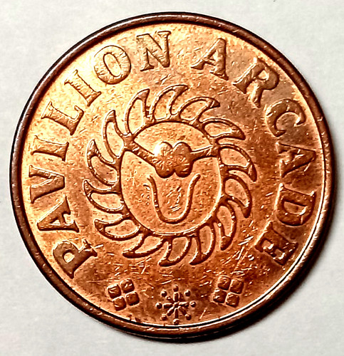 Vintage amusement token 5 - amusement,