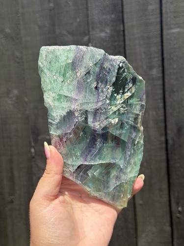 Rainbow fluorite large slab - rainbow,