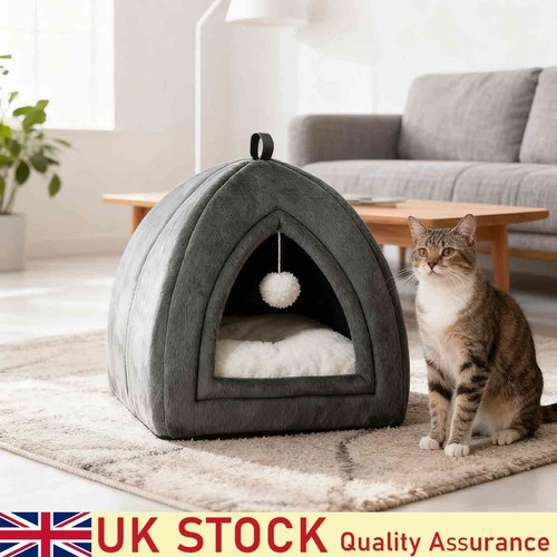 Cat cave bed - cat,