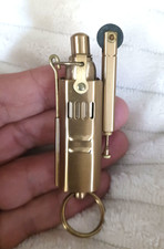 Brass  Trench Petrol  Lighter VINTAGE - OLD STOCK A few pieces