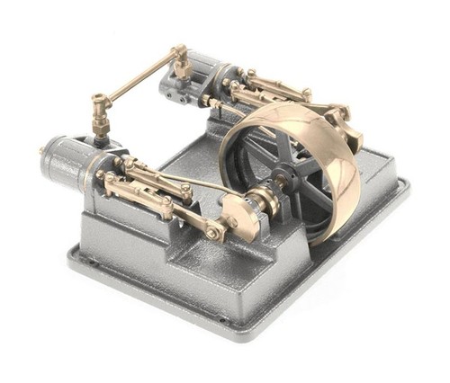 Live steam twin cylinder - live,