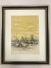 Jean Carzou "Lithograph" 1985