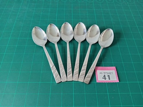 Ltd silver rose teaspoons - silver,