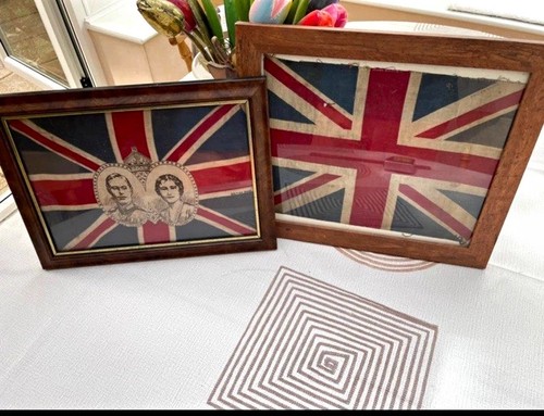Framed vintage 1937 coronation - framed,