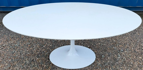 Oval tulip dining table mid - oval,