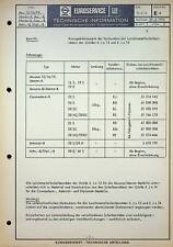 225202) Opel Ascona A Manta A-torque cap nuts-tech. Info 08/1975