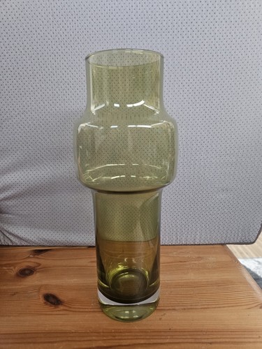 Finnish midcentury green glass - midcentury,