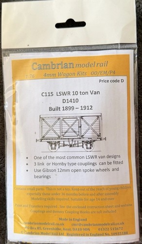 Cambrian models c115 gauge - models,