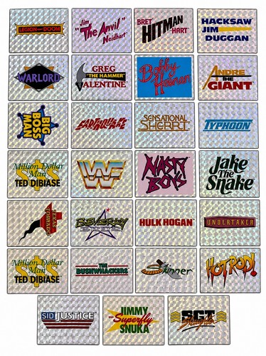 Merlin wwf 1991 - merlin, holo