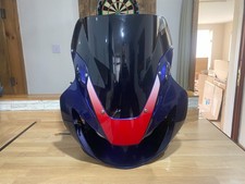 HONDA CBR 929 RR FIREBLADE 2000 to 2001 OEM Front Nose Cone Fairing  BLUE (6)